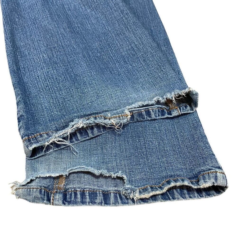 a.n.a. A New Approach Wide Leg Flare Blue Jeans Size 16 - Picture 4 of 11